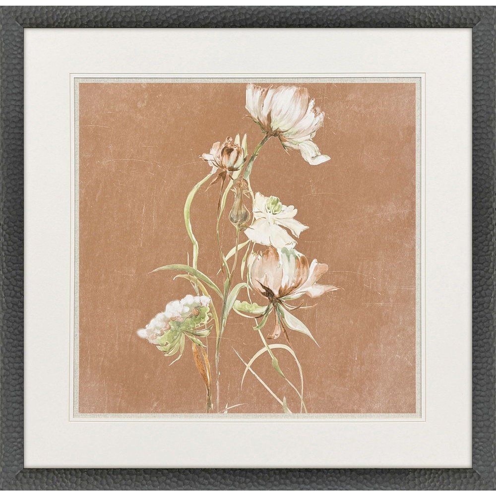 Wildflowers II Black Framed Wall Art HomeRoots