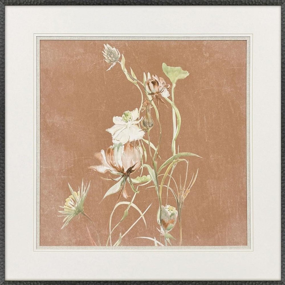 Wildflowers III Black Framed Wall Art HomeRoots