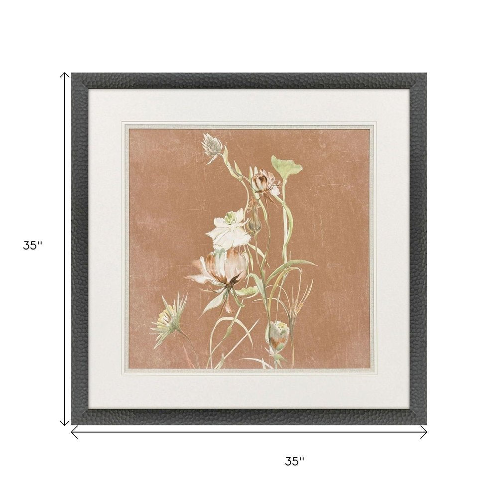 Wildflowers III Black Framed Wall Art HomeRoots