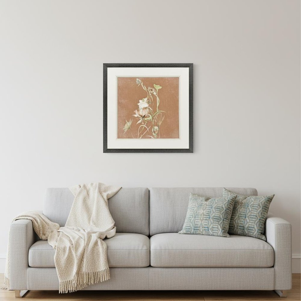 Wildflowers III Black Framed Wall Art HomeRoots