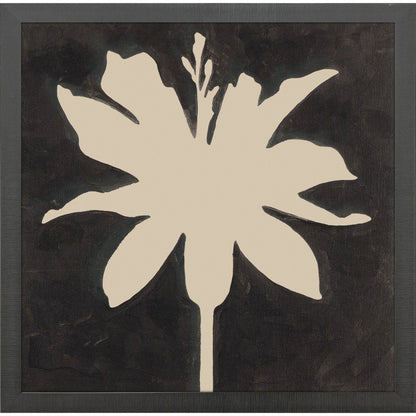 Floral Silhouettes I Black Framed Wall Art HomeRoots