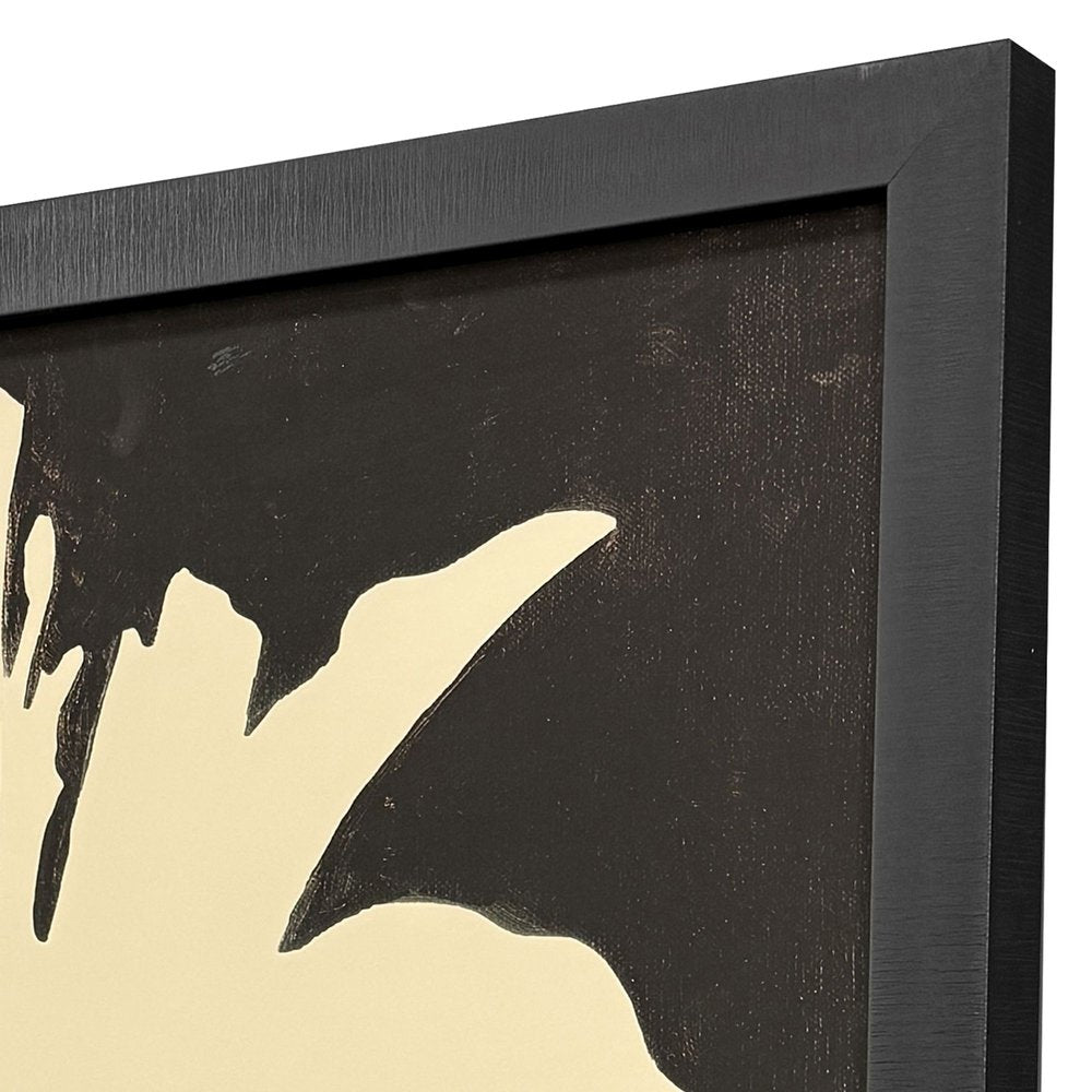Floral Silhouettes I Black Framed Wall Art HomeRoots