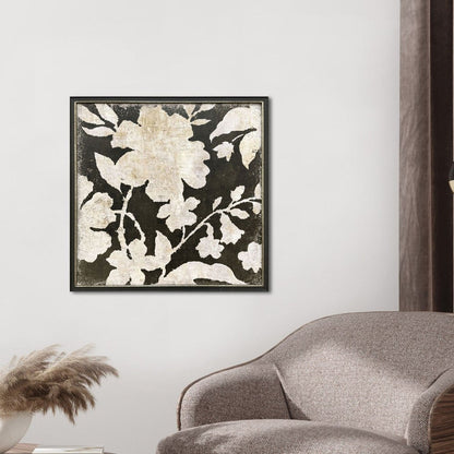 Vintage Textile 2 Black Framed Wall Art HomeRoots