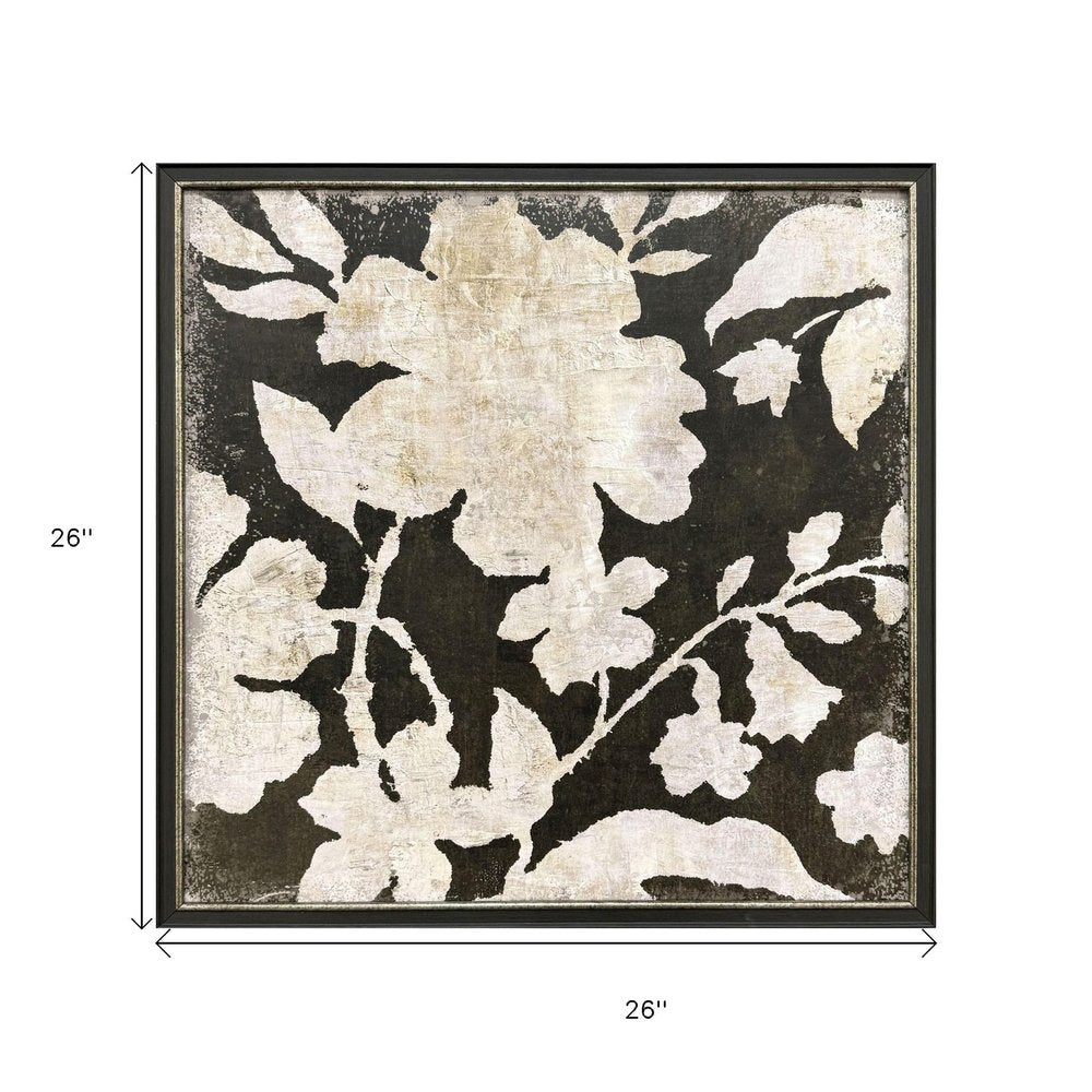 Vintage Textile 2 Black Framed Wall Art HomeRoots
