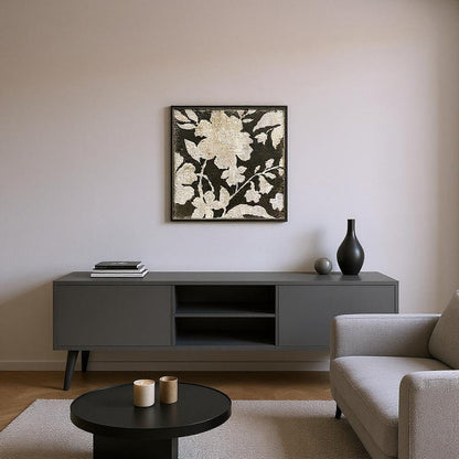 Vintage Textile 2 Black Framed Wall Art HomeRoots