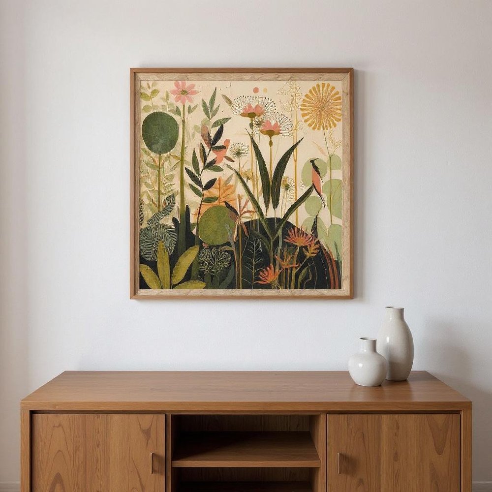 Set Of Two Botanical Embrace White Framed Wall Art HomeRoots