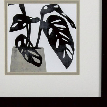 Set Of Two Plantling A Black Framed Wall Art HomeRoots