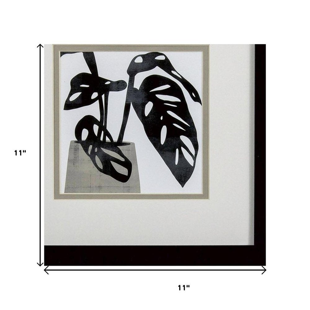 Set Of Two Plantling A Black Framed Wall Art HomeRoots