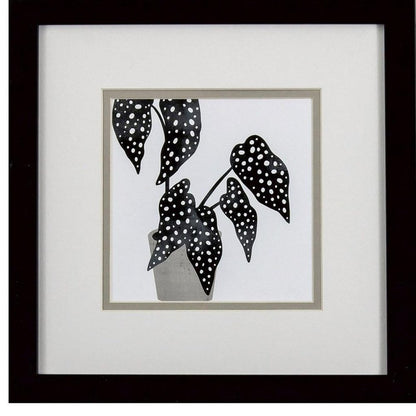 Set Of Two Plantling B Black Framed Wall Art HomeRoots