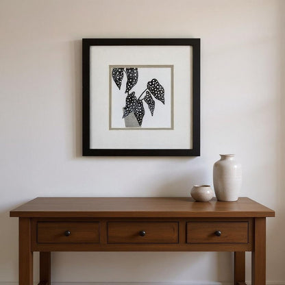 Set Of Two Plantling B Black Framed Wall Art HomeRoots