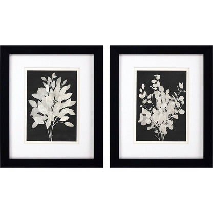 Set Of Two Misty Branches Black Framed Wall Art HomeRoots