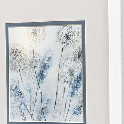 Set Of Two Soft Country Morning White Framed Wall Art