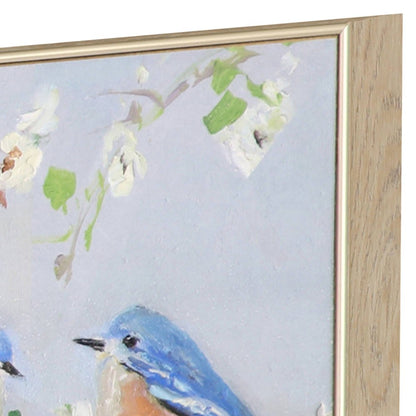 Set Of Two Chatter Branch Brown Framed Wall Art HomeRoots