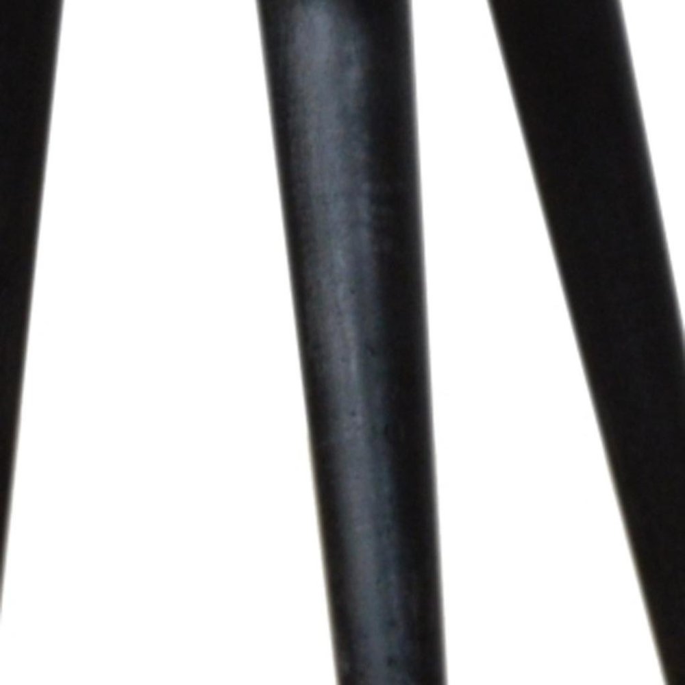 22" Black Solid Wood Square One Drawer Nightstand - FurniFindUSA