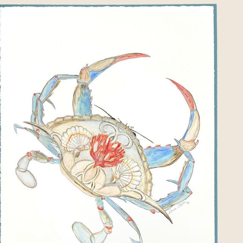 Crab Celebration I Silver Shadowbox Wall Art HomeRoots