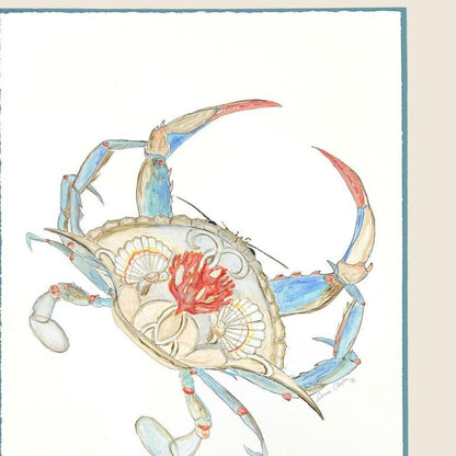 Crab Celebration I Silver Shadowbox Wall Art HomeRoots