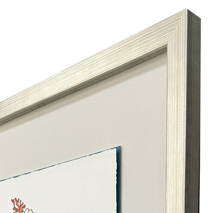 Seahorse Celebration II Silver Shadowbox Wall Art HomeRoots