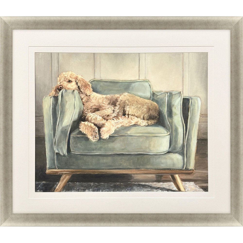 Canine Portrait Gold Framed Wall Art HomeRoots