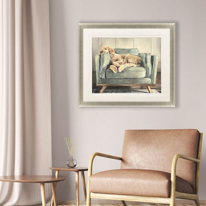 Canine Portrait Gold Framed Wall Art HomeRoots