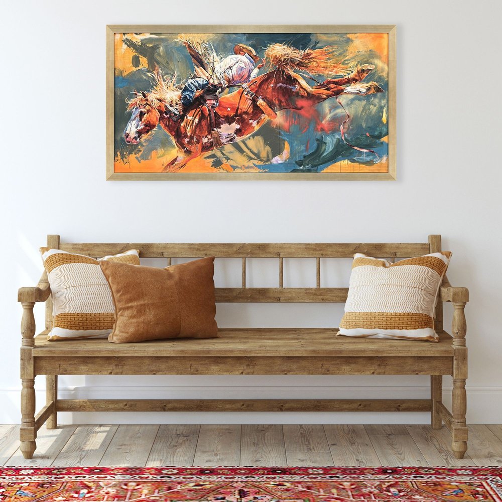Colorado Heat Silver Framed Wall Art HomeRoots