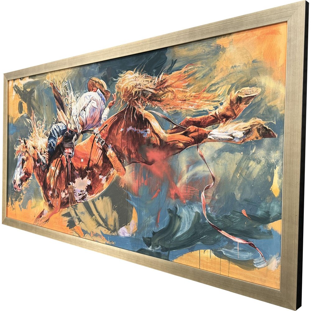 Colorado Heat Silver Framed Wall Art HomeRoots