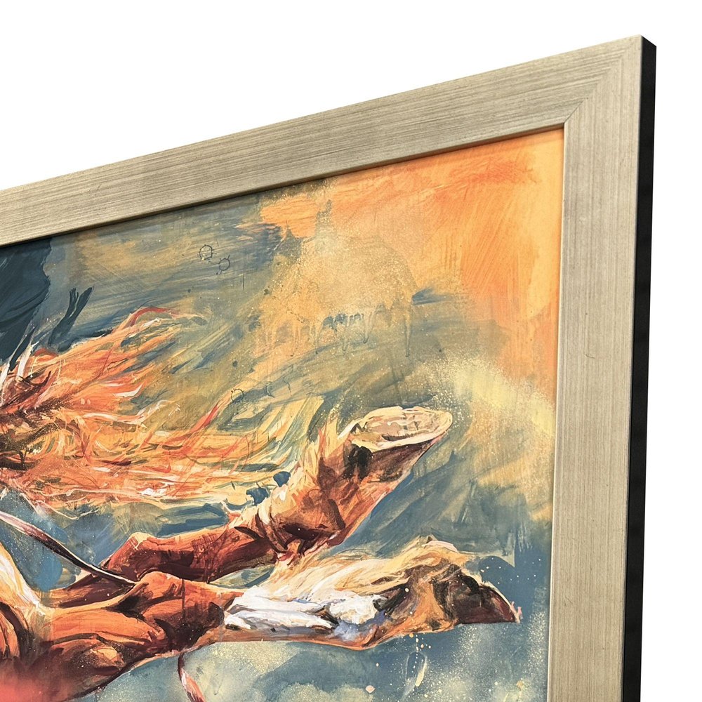 Colorado Heat Silver Framed Wall Art HomeRoots