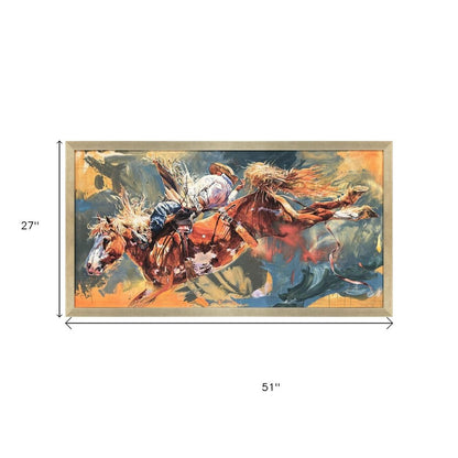 Colorado Heat Silver Framed Wall Art HomeRoots