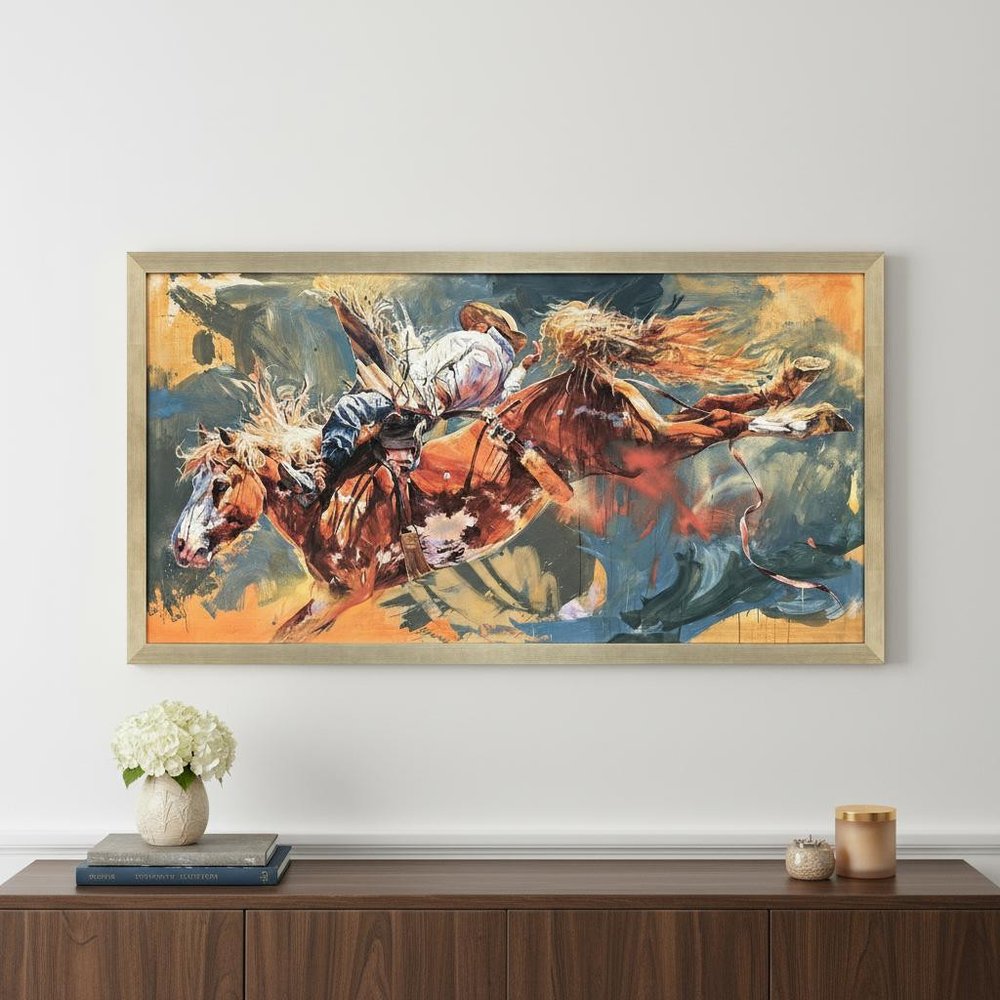 Colorado Heat Silver Framed Wall Art HomeRoots