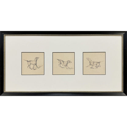 French Pointer Series Black Framed Wall Art HomeRoots