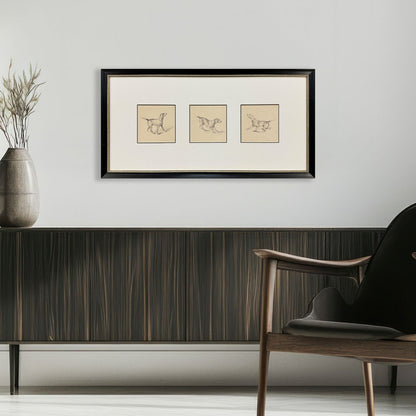 French Pointer Series Black Framed Wall Art HomeRoots