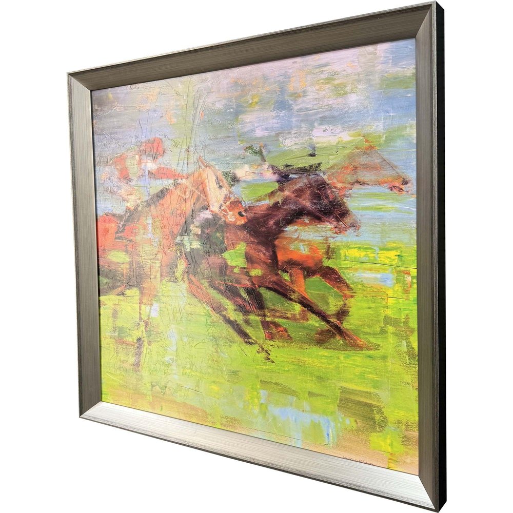 They Are Coming Silver Framed Wall Art HomeRoots