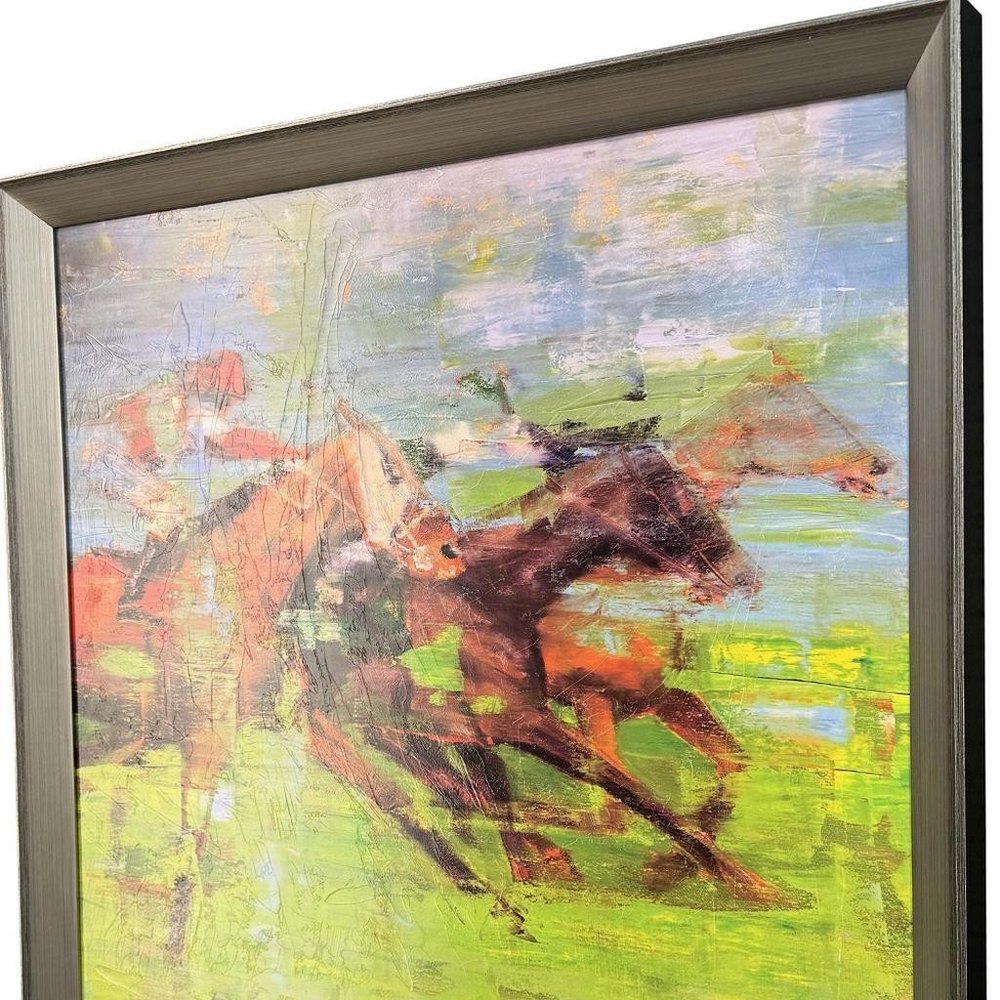 They Are Coming Silver Framed Wall Art HomeRoots