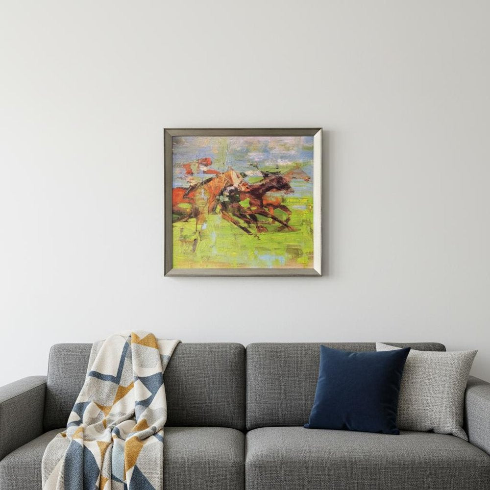 They Are Coming Silver Framed Wall Art HomeRoots