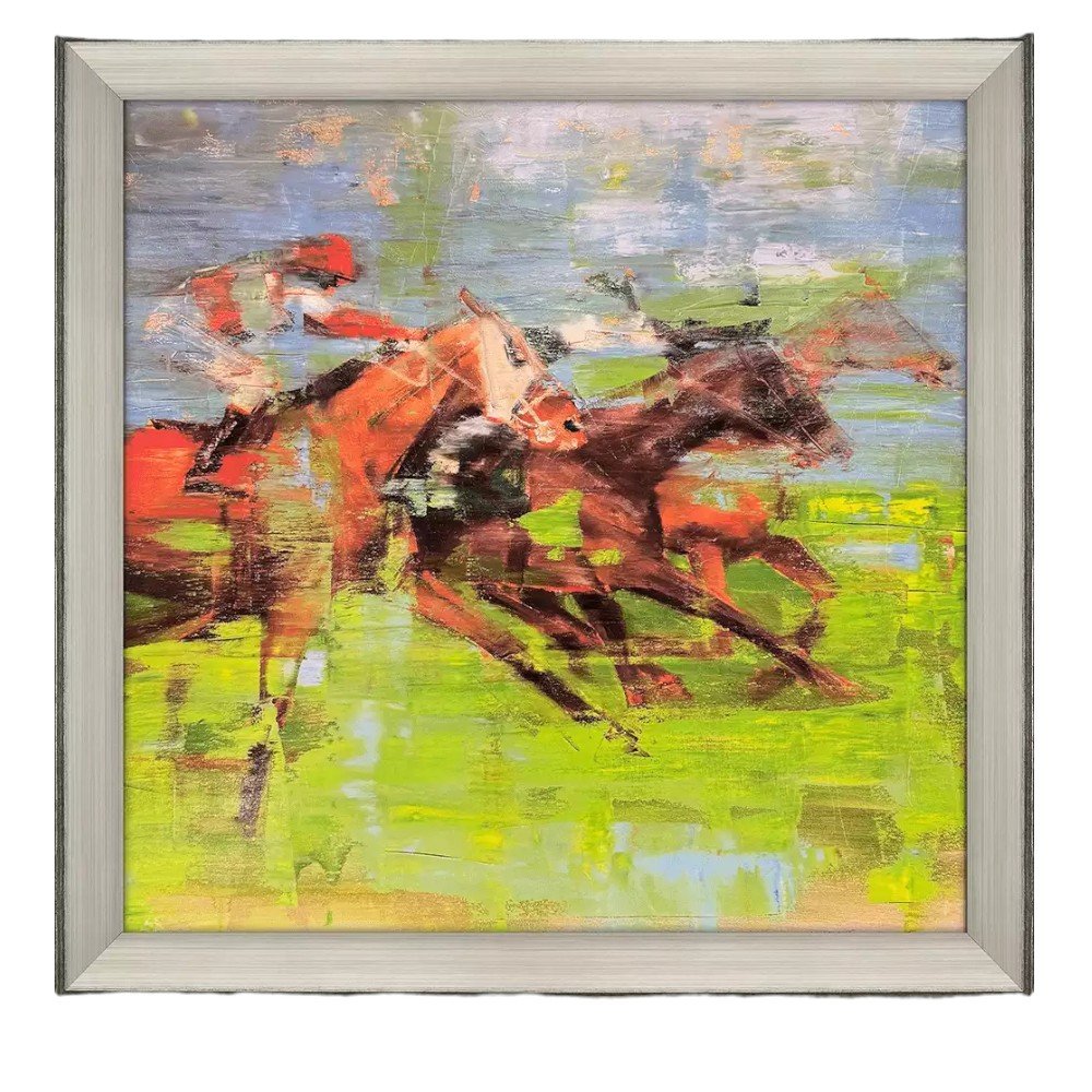They Are Coming Silver Framed Wall Art HomeRoots