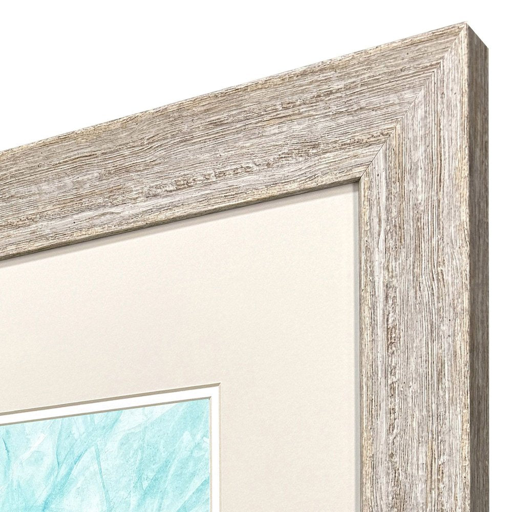 Swim Lesson I Distressed White Framed Wall Art HomeRoots