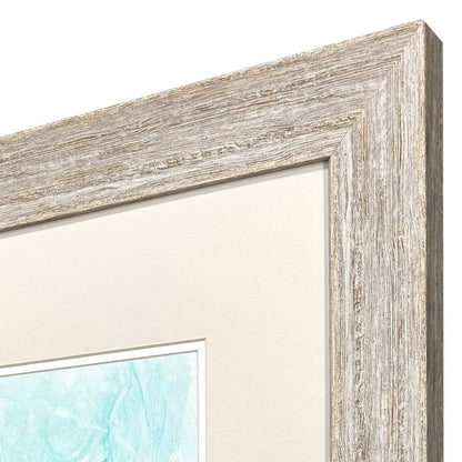 Swim Lesson II Distressed White Framed Wall Art HomeRoots