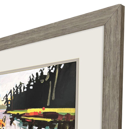 Flights of Fancy Brown Framed Wall Art HomeRoots
