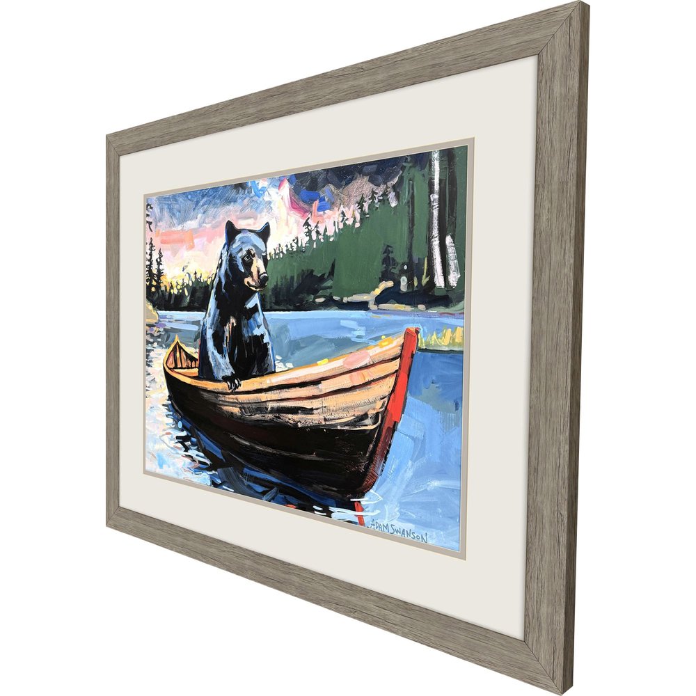 Shades of Red Brown Framed Wall Art HomeRoots
