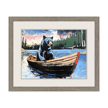 Shades of Red Brown Framed Wall Art HomeRoots
