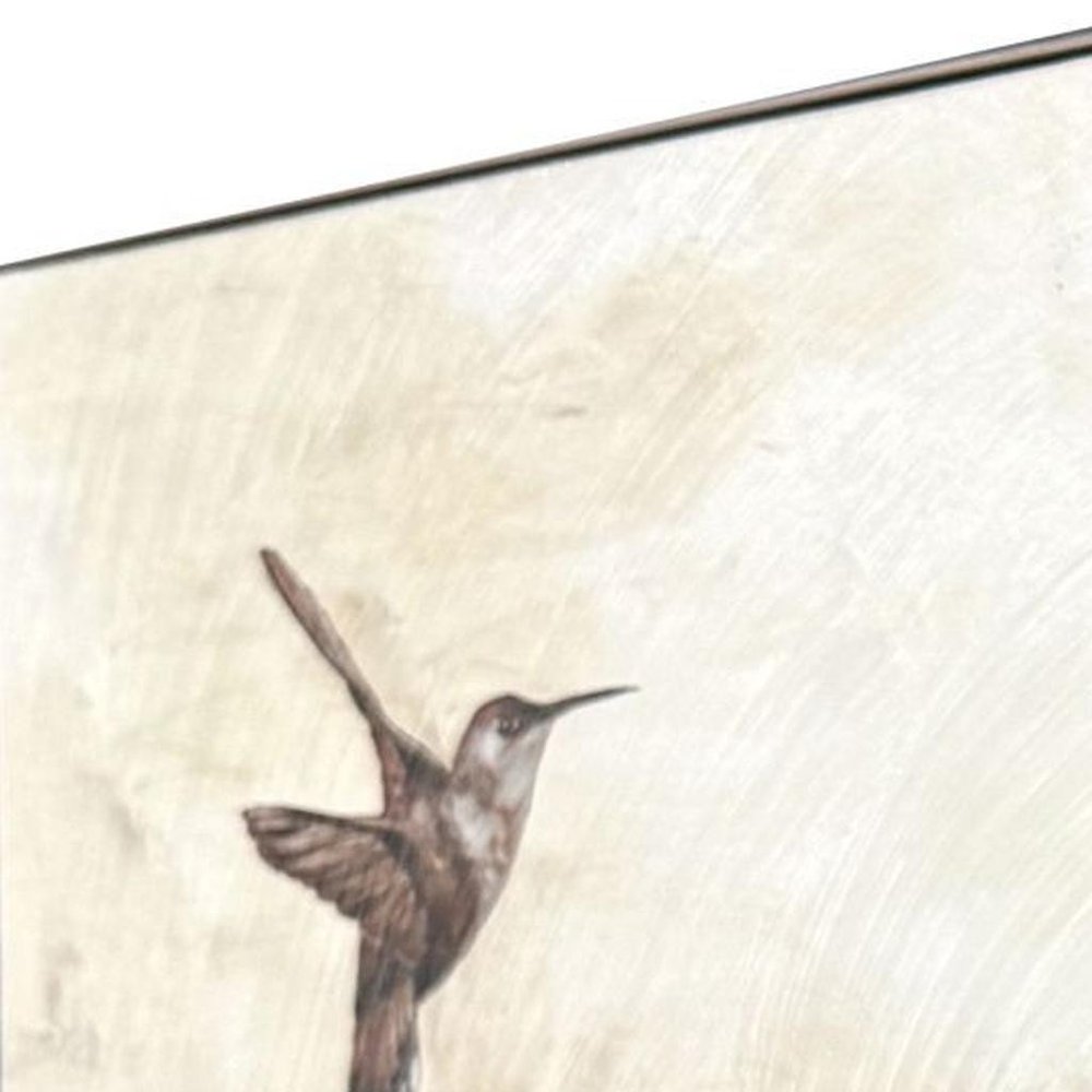 Set Of Two Neutral Flight Brown Framed Wall Art HomeRoots