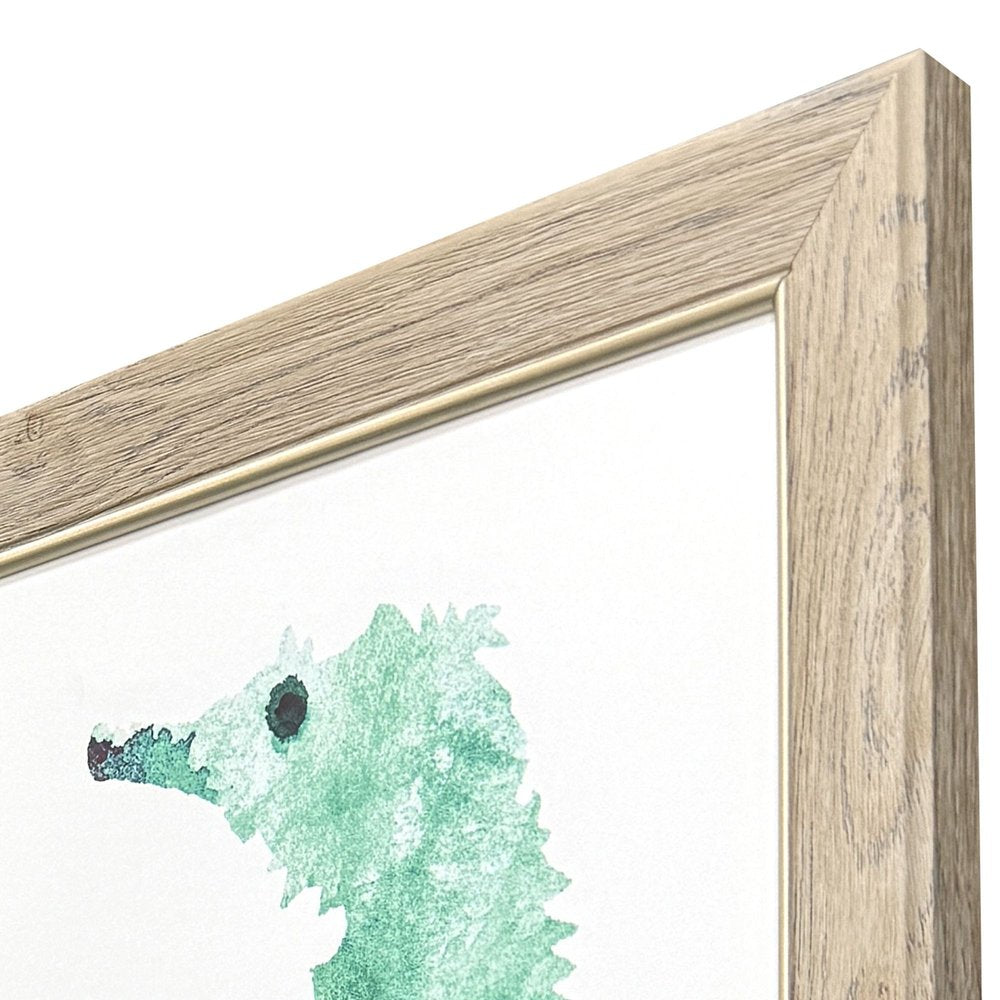 Set Of Two Swim Tall Brown Framed Wall Art HomeRoots