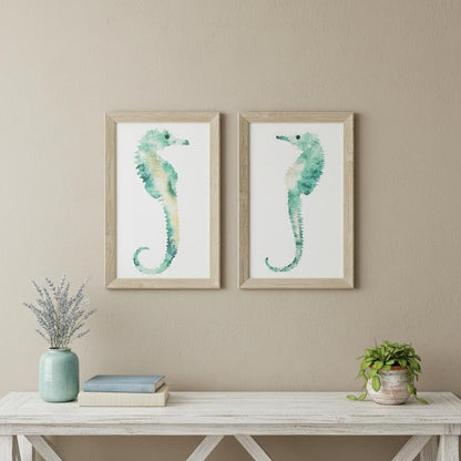 Set Of Two Swim Tall Brown Framed Wall Art HomeRoots