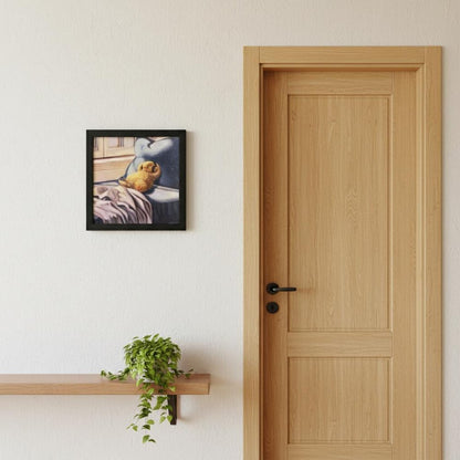 Cozy Beats Black Framed Wall Art HomeRoots