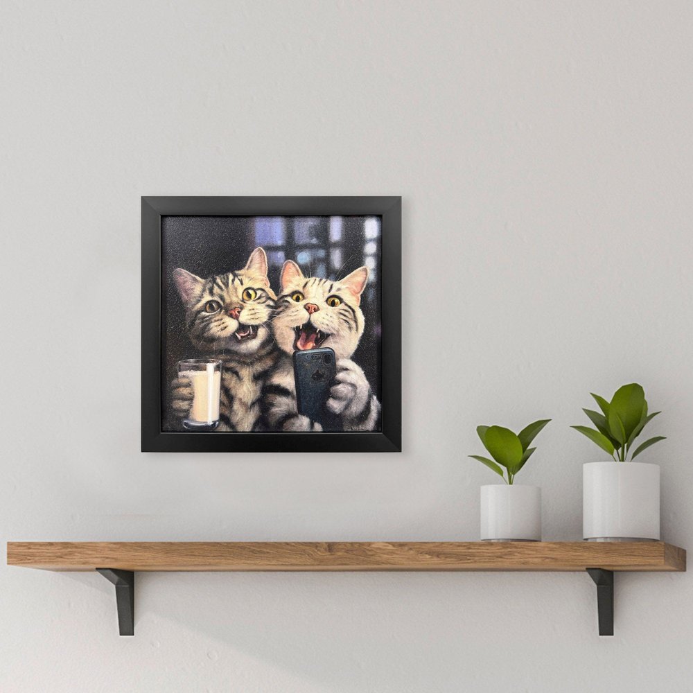 Happy Hour Black Framed Wall Art HomeRoots