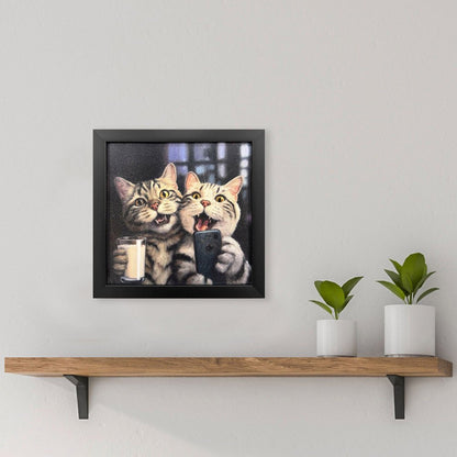 Happy Hour Black Framed Wall Art HomeRoots