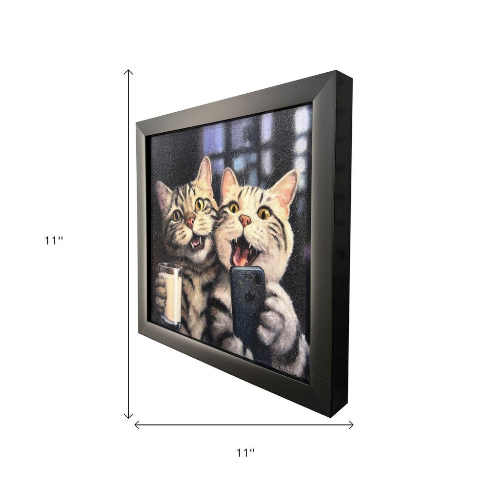 Happy Hour Black Framed Wall Art HomeRoots