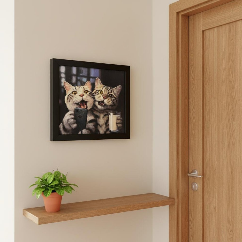 Happy Hour Black Framed Wall Art HomeRoots