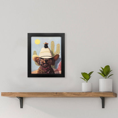 Curly II Black Framed Wall Art HomeRoots