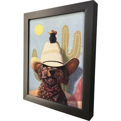 Curly II Black Framed Wall Art HomeRoots