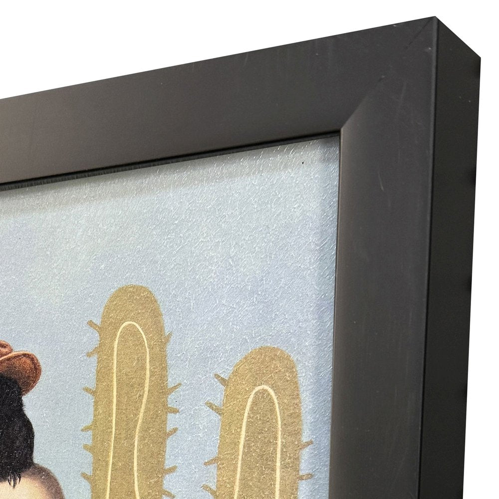 Curly II Black Framed Wall Art HomeRoots